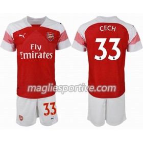 Completo Calcio Arsenal CECH 33 Bambino Divisa Prima 2018/2019